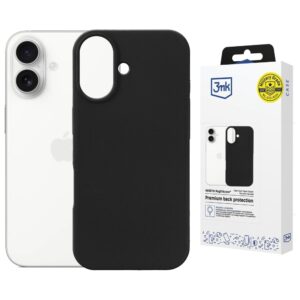 3MK Hardy MagSilicone dėklas skirtas Apple iPhone 17 Graphite