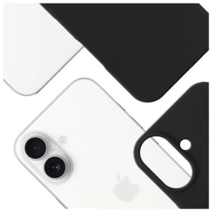 3MK Hardy MagSilicone dėklas skirtas Apple iPhone 17 Graphite - Image 7