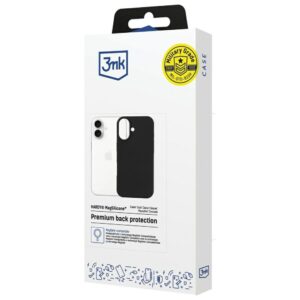 3MK Hardy MagSilicone dėklas skirtas Apple iPhone 17 Graphite - Image 8