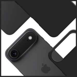 3MK Hardy MagSilicone dėklas skirtas Apple iPhone 17 Air Graphite - Image 7