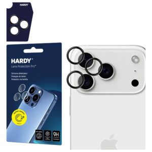 3MK HARDY Lens Protection Pro skirtas Apple iPhone 17 Pro /17 Pro Max Black