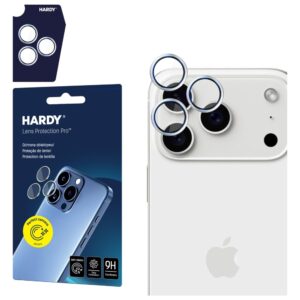 3MK HARDY Lens Protection Pro skirta Apple iPhone 17 Pro / 17 Pro Max Silver