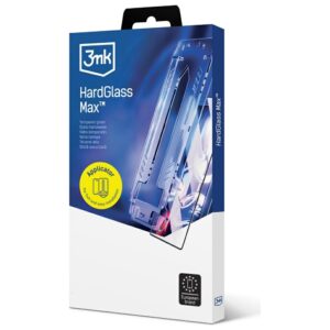 Apsauginis stiklas 3MK HardGlass Max su aplikatoriumi skirtas Samsung Galaxy A56 - Image 8