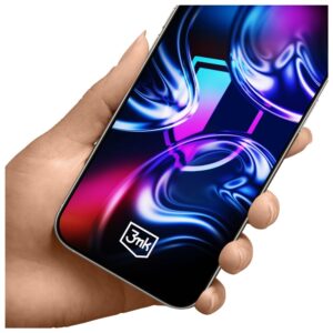 Apsauginis stiklas 3MK HardGlass Max su aplikatoriumi skirtas Apple iPhone 15 Plus/16 Plus - Image 4