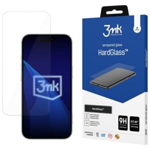 Apsauginis stiklas 3MK HardGlass skirtas Apple iPhone 16 Pro / 17 / 17 Pro