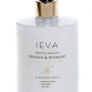 Skystas muilas Ieva medaus ir avokado kvapo, 500 ml. - Image 1