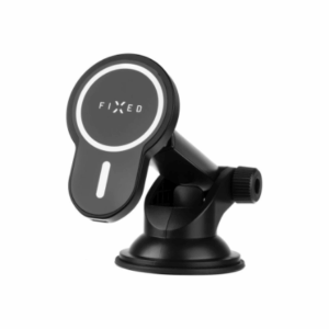 FIXED MagClick XL Wireless Car holder 15W, juodos spalvos - Image 3