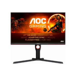 AOC Gaming Q27G3XMN/BK, 68,6 cm (27 Inch) 180Hz, FreeSync Premium Pro, VA - DP, 2xHDMI - Image 18