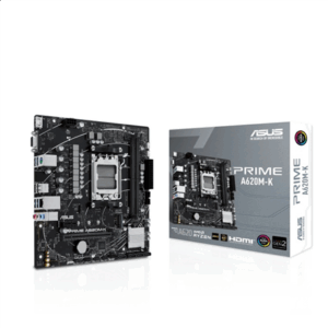 ASUS Prime A620M-K, AMD A620 pagrindinė plokštė, Sockel AM5, DDR5 - Image 3