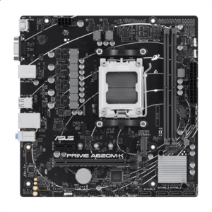 ASUS Prime A620M-K, AMD A620 pagrindinė plokštė, Sockel AM5, DDR5 - Image 4