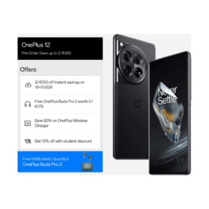 Išmanusis telefonas OnePlus 12 5G Dual Sim 12GB RAM 256GB - Silky Black - Image 3