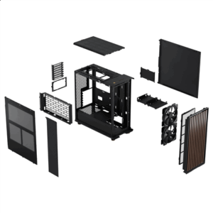 Fractal Design North Midi-Tower - juodos spalvos - Image 10
