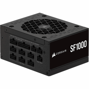 Corsair SF Series SF1000 SFX PSU, 80 PLUS Platinum, ATX 3.1 / PCIe 5.1 - 1.000 Watt, juodos spalvos - Image 4