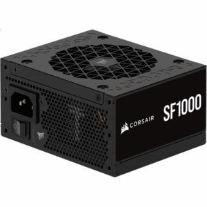 Corsair SF Series SF1000 SFX PSU, 80 PLUS Platinum, ATX 3.1 / PCIe 5.1 - 1.000 Watt, juodos spalvos - Image 5