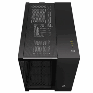 Corsair 2500X Micro-ATX kompiuterio korpusas, Tempered Glass - juodos spalvos - Image 4