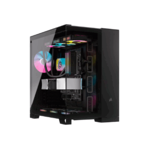 Corsair 6500X RGB Midi-Tower, Tempered Glass - juodos spalvos - Image 3