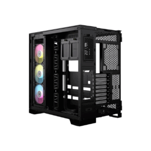Corsair 6500X RGB Midi-Tower, Tempered Glass - juodos spalvos - Image 6