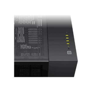 Corsair 6500X RGB Midi-Tower, Tempered Glass - juodos spalvos - Image 9