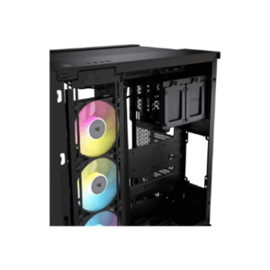 Corsair 6500X RGB Midi-Tower, Tempered Glass - juodos spalvos - Image 10