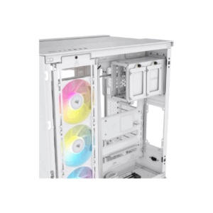 Corsair 6500X RGB Midi-Tower, Tempered Glass - baltos spalvos - Image 11