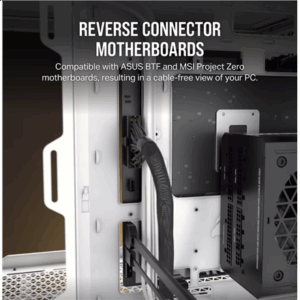 Corsair 6500X Midi-Tower, Tempered Glass - baltos spalvos/bamboo wood - Image 7