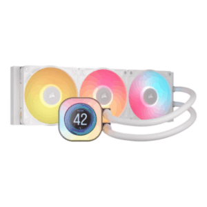 Corsair iCUE LINK Titan 360 RX LCD RGB Complete Water Cooling - 360 mm, baltos spalvos - Image 3