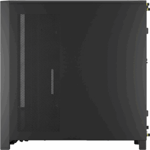 Corsair Frame 4000D PC-kompiuterio korpusas, Midi-Tower, E-ATX, Tempered Glass - juodos spalvos - Image 8