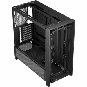 Corsair Frame 4000D PC-kompiuterio korpusas, Midi-Tower, E-ATX, Tempered Glass - juodos spalvos - Image 9