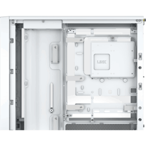 Corsair Frame 4000D PC-kompiuterio korpusas, Midi-Tower, E-ATX, Tempered Glass - baltos spalvos - Image 12