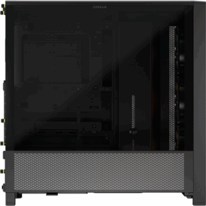 Corsair Frame 4000D RS ARGB Tempered Glass Midi-Tower, juodos spalvos - Image 5
