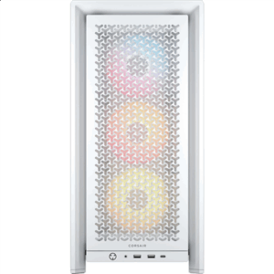 Corsair Frame 4000D RS ARGB Tempered Glass Midi-Tower, baltos spalvos - Image 4