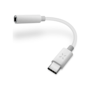 FIXED Link AdapterUSB-C/3.5mm jack, baltos spalvos - Image 2