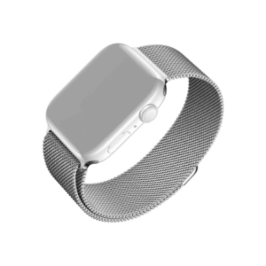 FIXED Mesh apyrankė Apple Watch 38/40/41mm, sidabro spalvos - Image 2