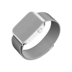 FIXED Mesh apyrankė Apple Watch 42/44/45/46/49mm, sidabro spalvos - Image 2