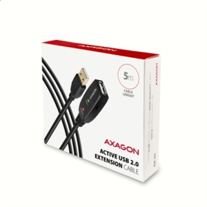 AXAGON ADR-205 active USB extension cable, USB 2.0, USB-A to USB-A - 5m - Image 9