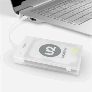 AXAGON ADSA-1S SLIMPort Adapter, USB 2.0, 2.5" SSD/HDD, SATA - with Case - Image 9