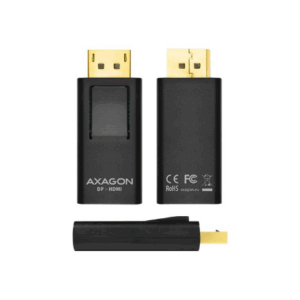 AXAGON RVD-HI, DisplayPort to HDMI Adapter / Mini Adapter, Full HD - black - Image 6