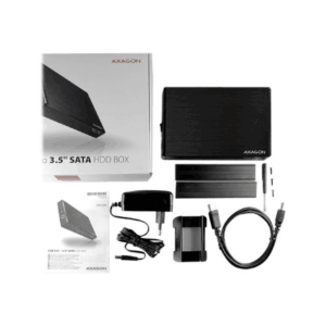 AXAGON EE35-XA3 external 3.5" enclosure, USB 3.0, SATA II, aluminium - black - Image 7