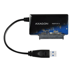 AXAGON ADSA-FP3 FASTPort3 Adapter, USB3.0, HDD/SSD/ODD, SATA 6G - Power Supply - Image 3