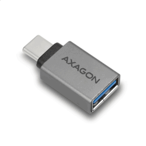 AXAGON USB-C 3.1 M to USB-A F Adapter, Aluminium - black - Image 6