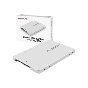 AXAGON RSS-M2SD enclosure for M.2 SATA SSDs up to 2280 - Aluminium, silver - Image 3
