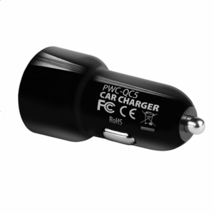 AXAGON PWC-QC5 car charger, 1x USB-A QC 3.0 + 1x USB-A SmartCharge, 31.5 W, CL plug - black - Image 5