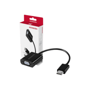 AXAGON RVH-VGN, HDMI to VGA Converter / Adapter, WUXGA - black - Image 3