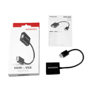 AXAGON RVH-VGN, HDMI to VGA Converter / Adapter, WUXGA - black - Image 4