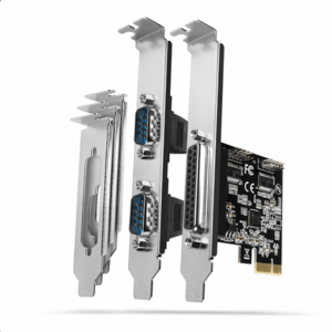 AXAGON PCEA-PSN PCIe-Adapter mit 1x Parallel- + 2x Seriell-Ports - ASIX AX99100 chipset - Image 3