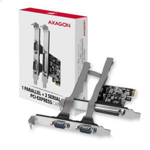 AXAGON PCEA-PSN PCIe-Adapter mit 1x Parallel- + 2x Seriell-Ports - ASIX AX99100 chipset - Image 8