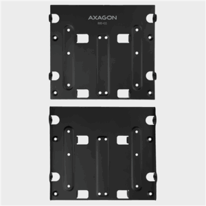 AXAGON RHD-435 mounting frame for 4x 2.5"/2x 2.5" + 1x 3.5" in 5.25" slot - juodos spalvos - Image 9