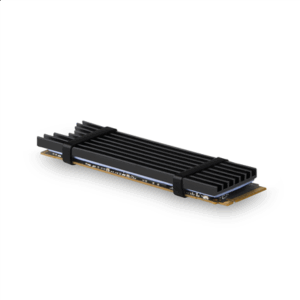 AXAGON CLR-M2L3 passive M.2 SSD heatsink - 2280, 3 mm height, aluminium, juodos spalvos - Image 4