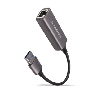 AXAGON ADE-TR Gigabit Ethernet 10/100/1000 Adapter - USB 3.1 Typ A, Titanium Grey - Image 3