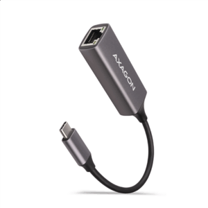 AXAGON ADE-TRC Gigabit Ethernet 10/100/1000 Adapter - USB 3.1 Typ C, Titanium Grey - Image 3